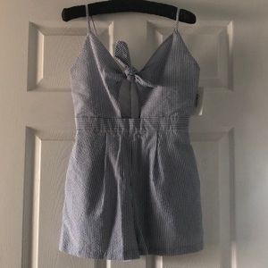 NWT Seersucker Romper